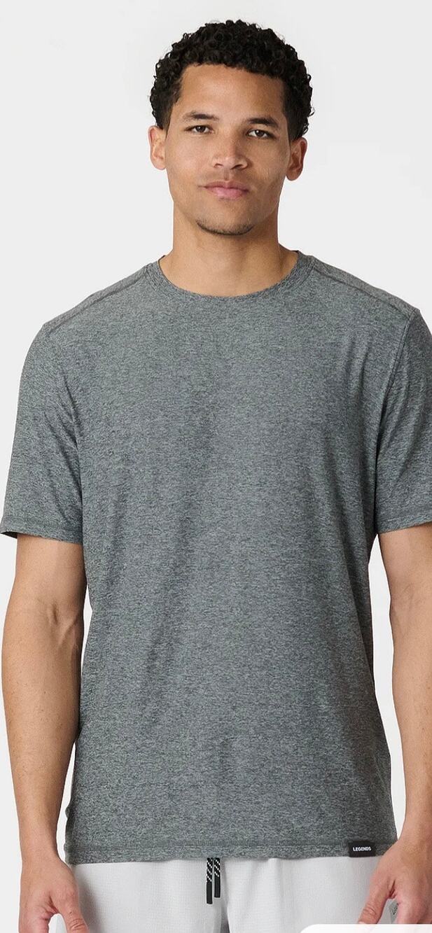 Legend London Crew T-Shirt Gray NWT Small